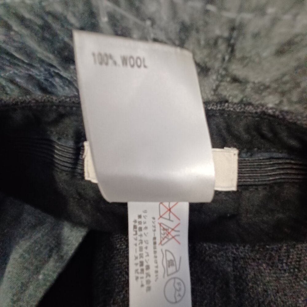 CHLOE BOOT CUT CHARCOAL GRAY WOOL DRESS TROUSERS PANTS SIZE EU 34 - Picture 6 of 6